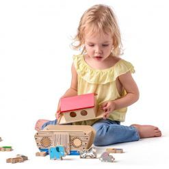 Arka Noego zabawka drewniana