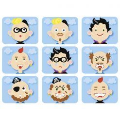 Buźka magnetyczna gra Chłopiec