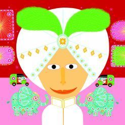 Zestaw z naklejkami Twarze