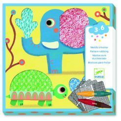 Zestaw z kredkami Przyjaciele