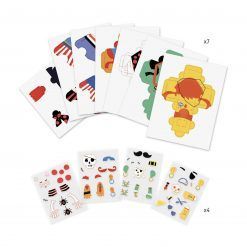 Zestaw składanek papierowych Piraci