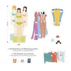 Zestaw artystyczny Przebieralnia