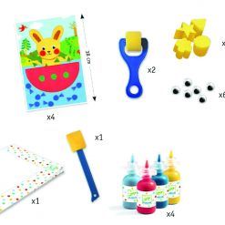 Zestaw artystyczny Przygody zabawek