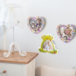 Drewniane koraliki z żabką