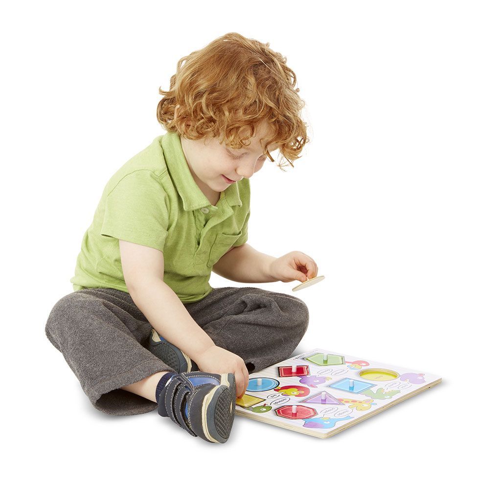 D Puzzle – kształty i kolory Puzzle – kształty i kolory