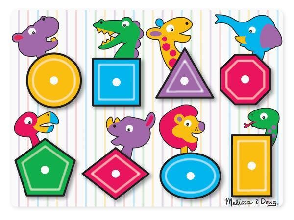 Puzzle – kształty i kolory Puzzle – kształty i kolory