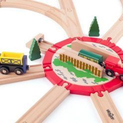 Obrotnica do kolejki drewnianej