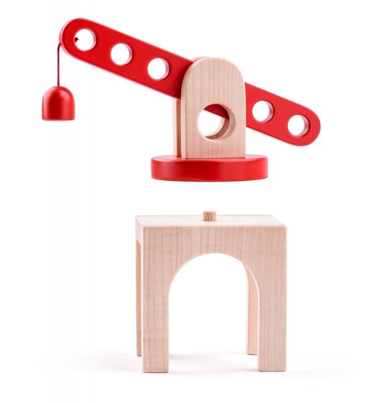 Dźwig kolejkowy z magnesem Dźwig kolejkowy z magnesem