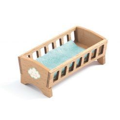 Figurka chłopczyka z łóżeczkiem Sasha