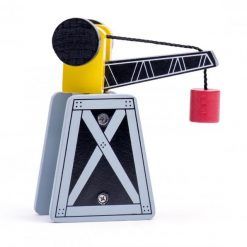 Kolejka z dźwigiem 130 elementów