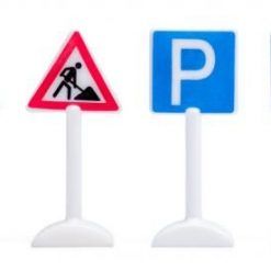 Kolejka z dźwigiem 130 elementów