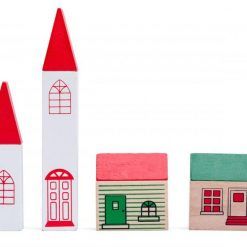 Kolejka z dźwigiem 130 elementów