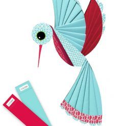 Zestaw artystyczny Plisy Ptaszki