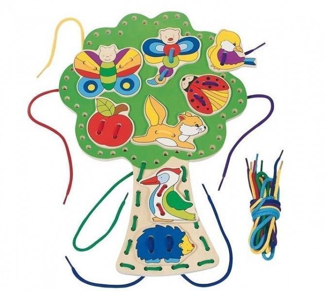 Nawlekanka-sznurowanka drzewo Nawlekanka-sznurowanka drzewo