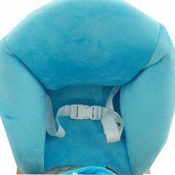 Osiołek na biegunach z fotelikiem