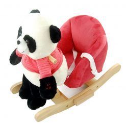 Panda na biegunach z fotelikiem