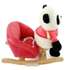 Panda na biegunach z fotelikiem