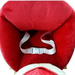 Panda na biegunach z fotelikiem