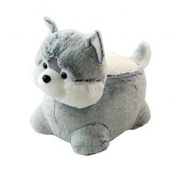 Pufa Maskotka piesek Husky