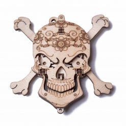 Puzzle mechaniczne Czaszka