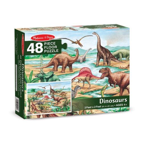Puzzle podłogowe Dinozaury