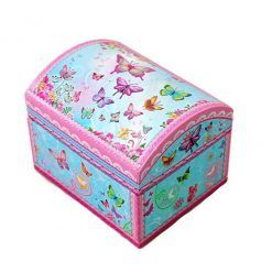 Szkatułka z pozytywką motyl