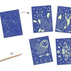 Wydrapywanka świecąca W nocy