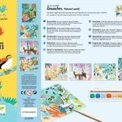 Zestaw z farbami Świat natury