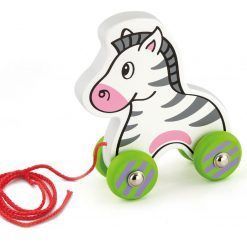 Zebra na sznureczku