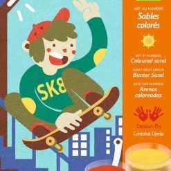 Zestaw artystyczny z piaskiem Boardsport fun