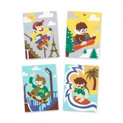 Zestaw artystyczny z piaskiem Boardsport fun