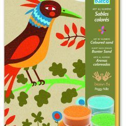 Zestaw artystyczny z piaskiem Rajskie ptaki