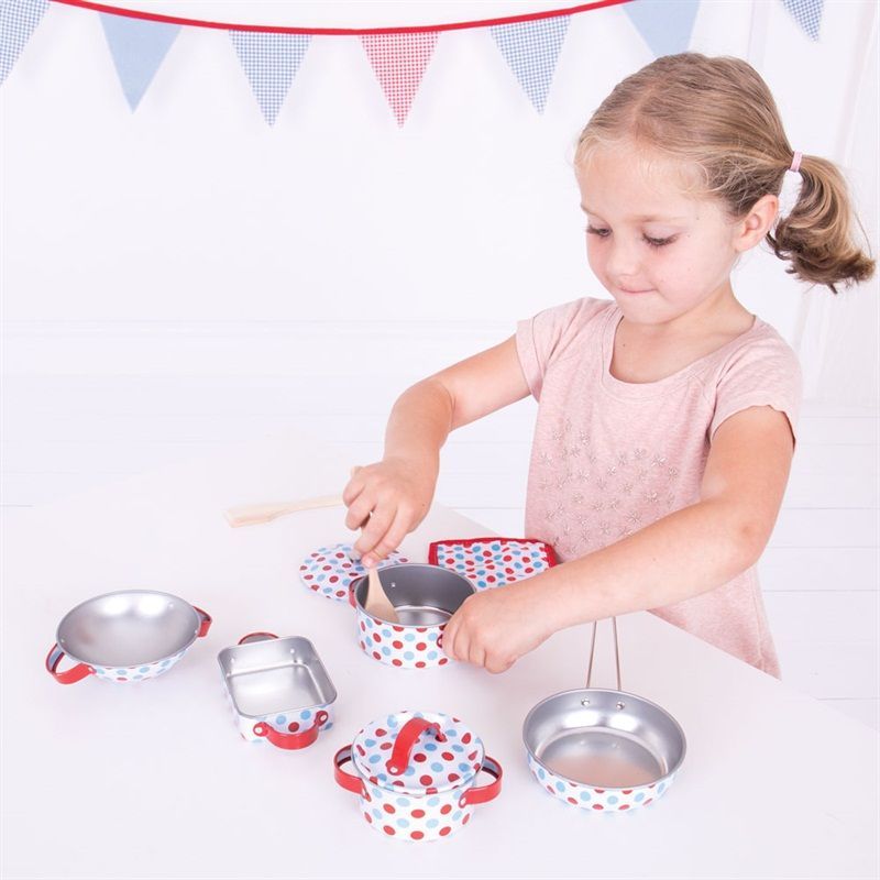 Zestaw naczyń do gotowania Kropka Zestaw naczyń do gotowania Kropka