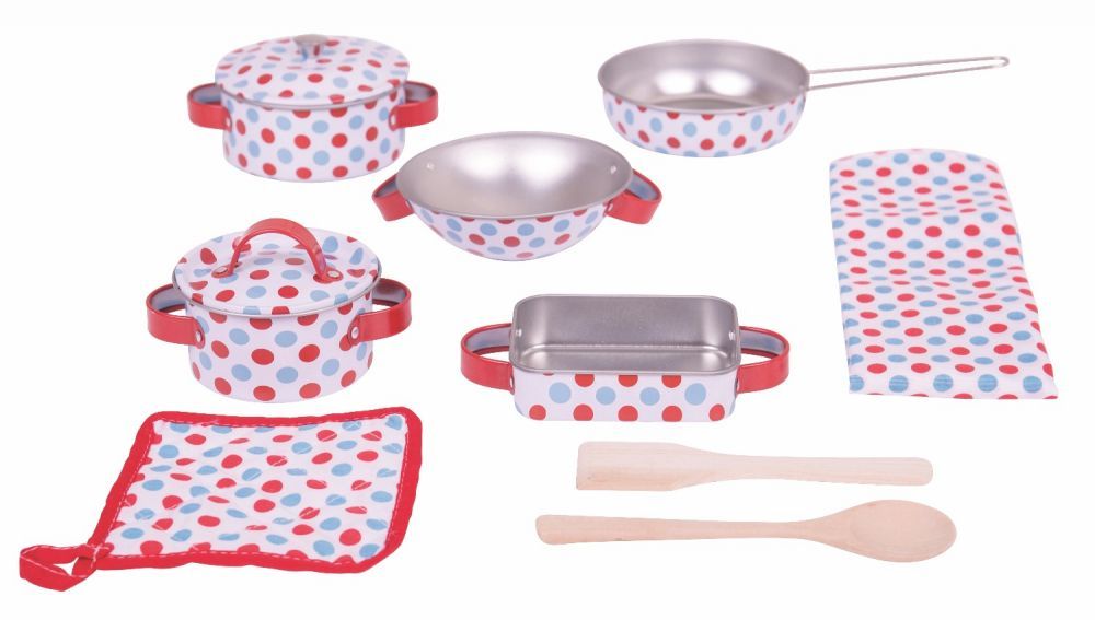 Zestaw naczyń do gotowania Kropka Zestaw naczyń do gotowania Kropka