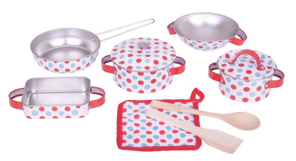 Zestaw naczyń do gotowania Kropka Zestaw naczyń do gotowania Kropka