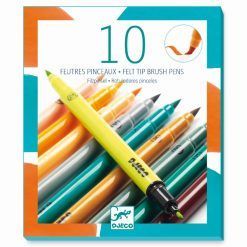 Zielony zestaw dwustronnych mazaków