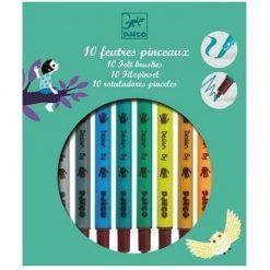 Zielony zestaw dwustronnych mazaków