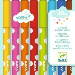 Flamastry dla maluchów 8 kolorów