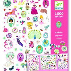 Zestaw naklejek dla dziewczynek