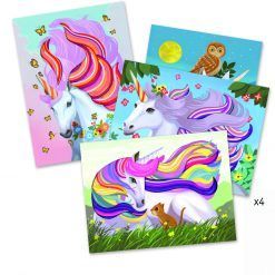 Zestaw filofuny Jednorożce