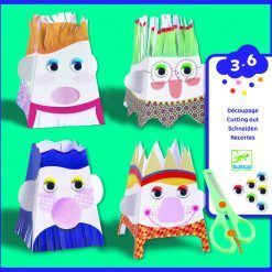 Zestaw artystyczny-wycinanki Twarze