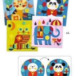 Wyklejanki filcowe Słodkie stworzenia