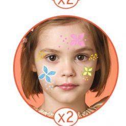 Malowanie twarzy Kwiatowa wróżka