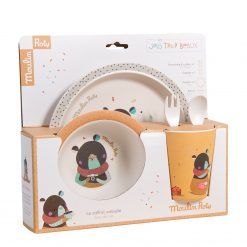 Pomarańczowy zestaw naczyń