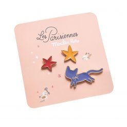 Zestaw przypinek Koty