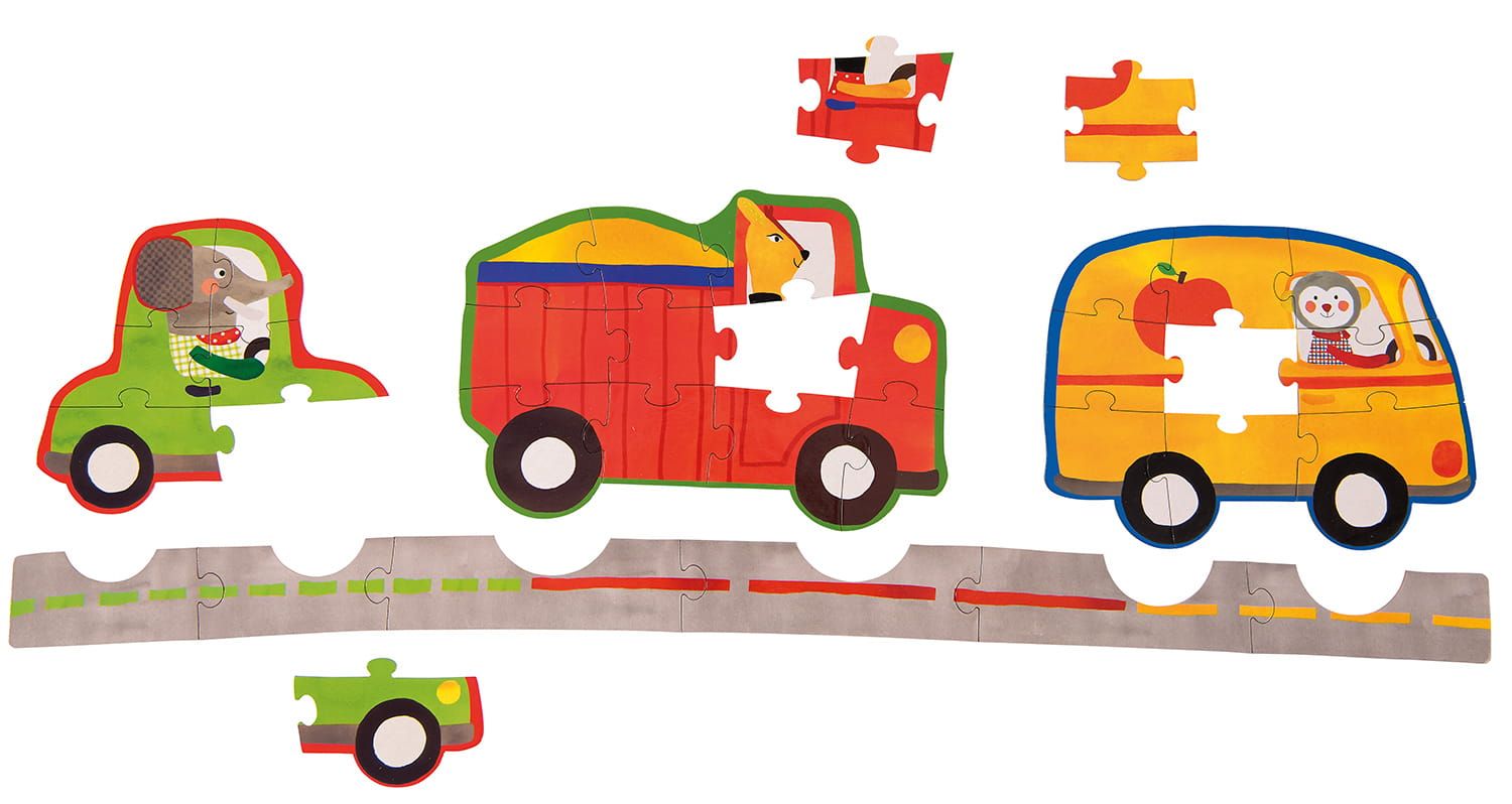 Zestawy czterech puzzli Zestawy czterech puzzli