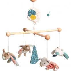 Karuzela z pluszakami i pozytywką