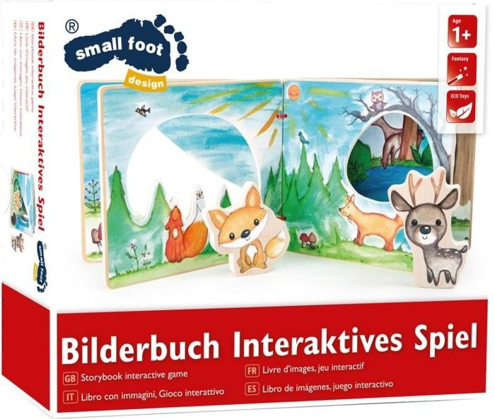 Interaktywna książka Leśne przygody Interaktywna książka Leśne przygody