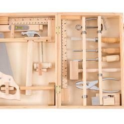 Duży zestaw narzędzi w skrzynce