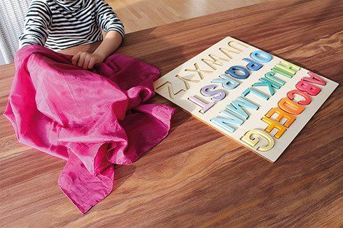 Drewniana Gra ABC w ramie Drewniana Gra ABC w ramie